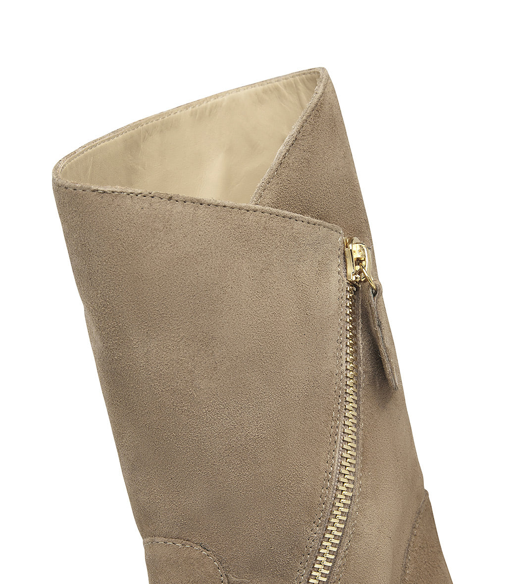 Honey suede ankle boots – Loriblu.com